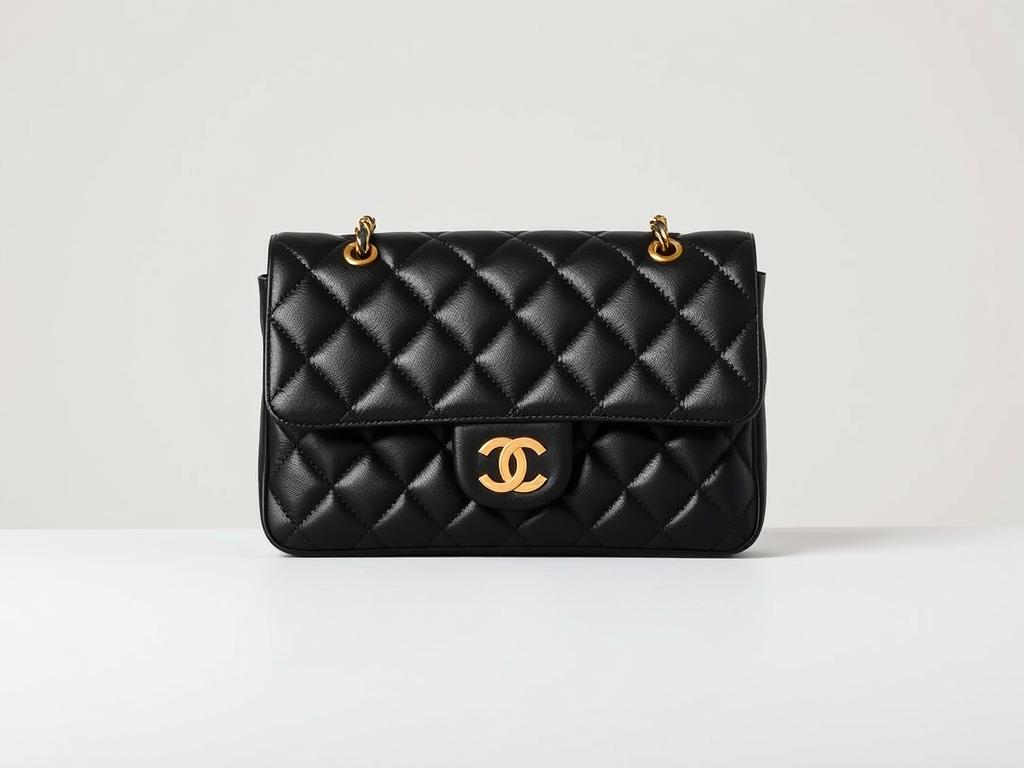 Chanel Classic Flap Bag in black lambskin with gold hardware - Top 10 Luxury Women's Shoulder Bags of 2025